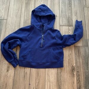 Lululemon scuba color wild indigo size Xs/small